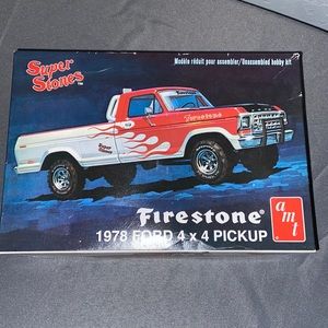 AMT 1/25 scale model FIRESTONE 1978 Ford 4x4 Pickup
